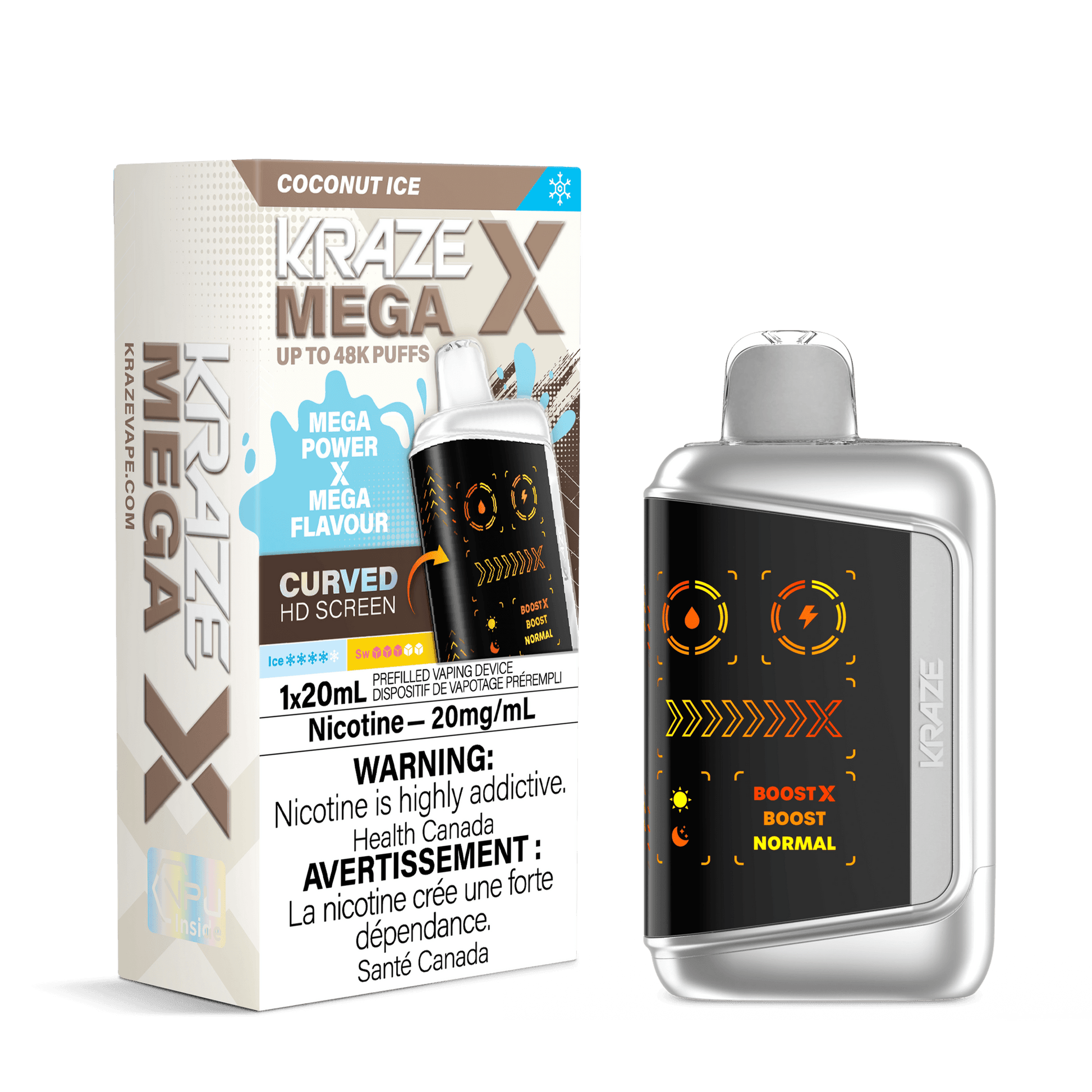 KRAZE MEGA 48K - COCONUT ICE