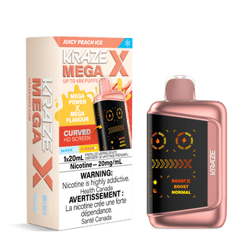 KRAZE MEGA 48K - JUICY PEACH ICE