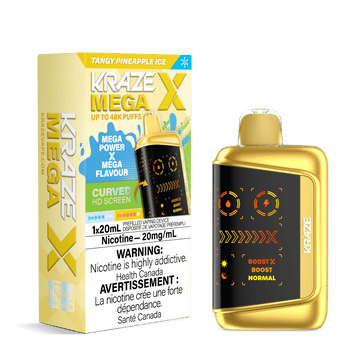 KRAZE MEGA 48K - TANGY PINEAPPLE ICE