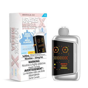 KRAZE MEGA 48K - WHITE G.B. ICE