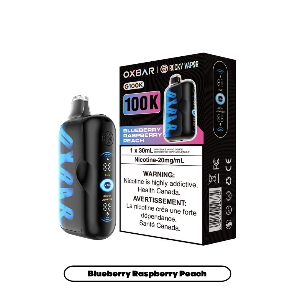 OXBAR 100K Blueberry Raspberry Peach