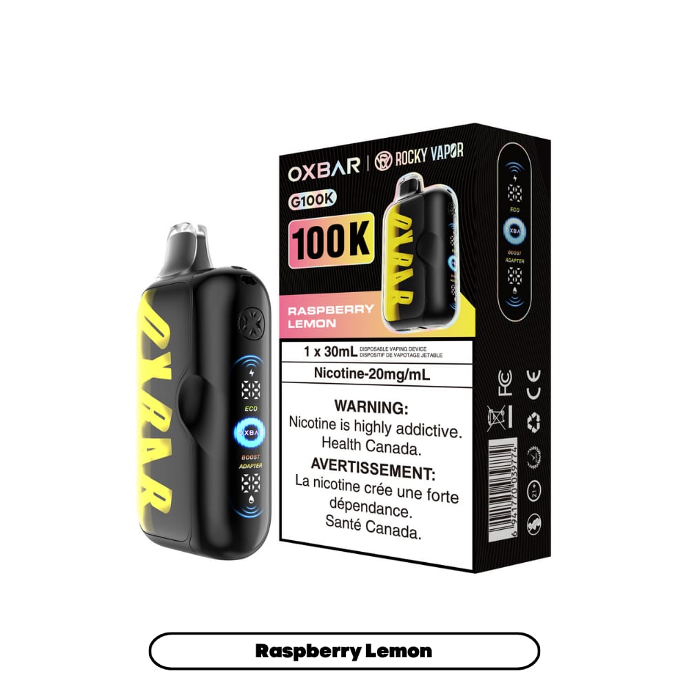 OXBAR 100K Raspberry Lemon