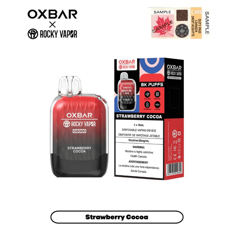 OXBAR 8000 StrawberryCOCOA