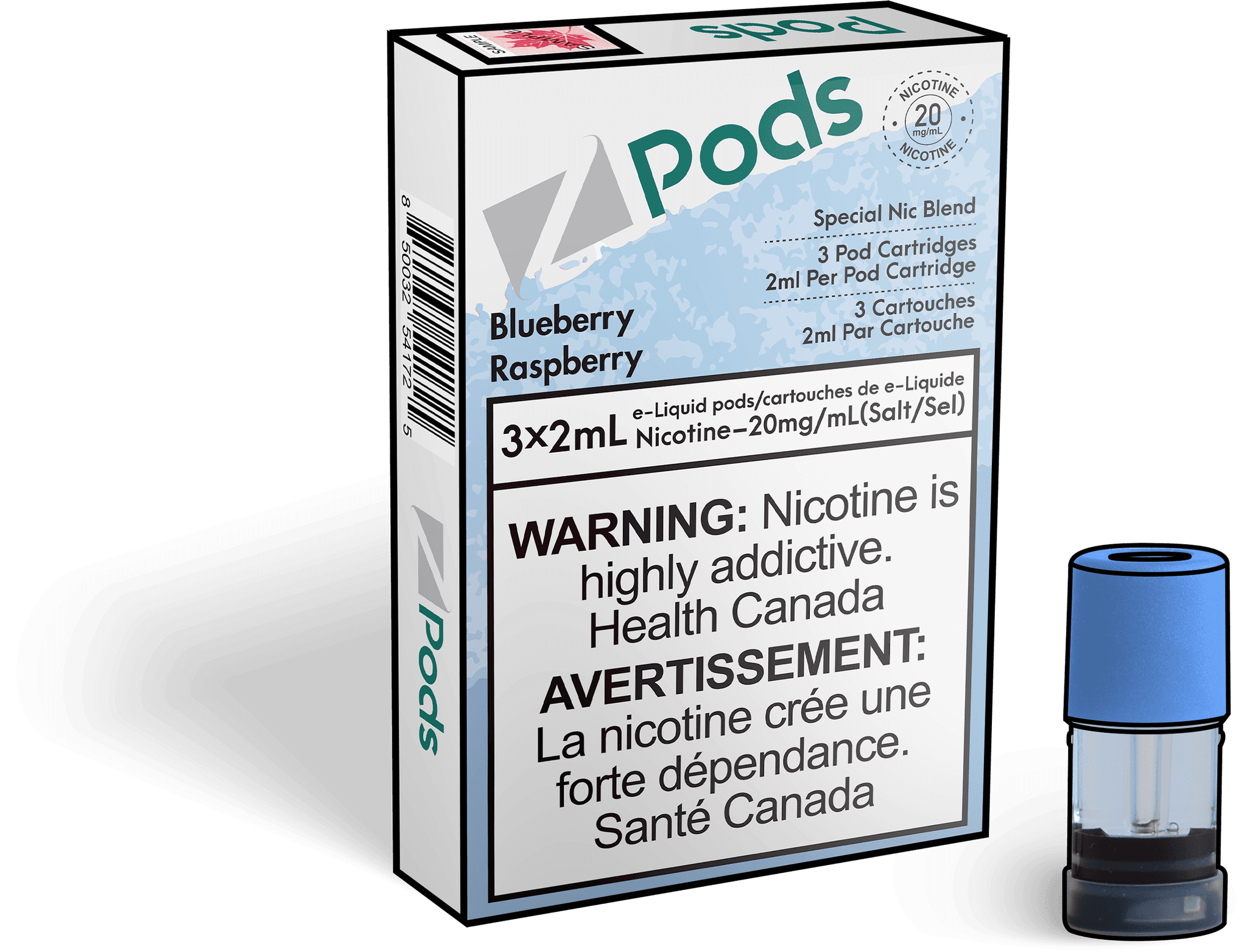 Z Pods-Blue Raspberry
