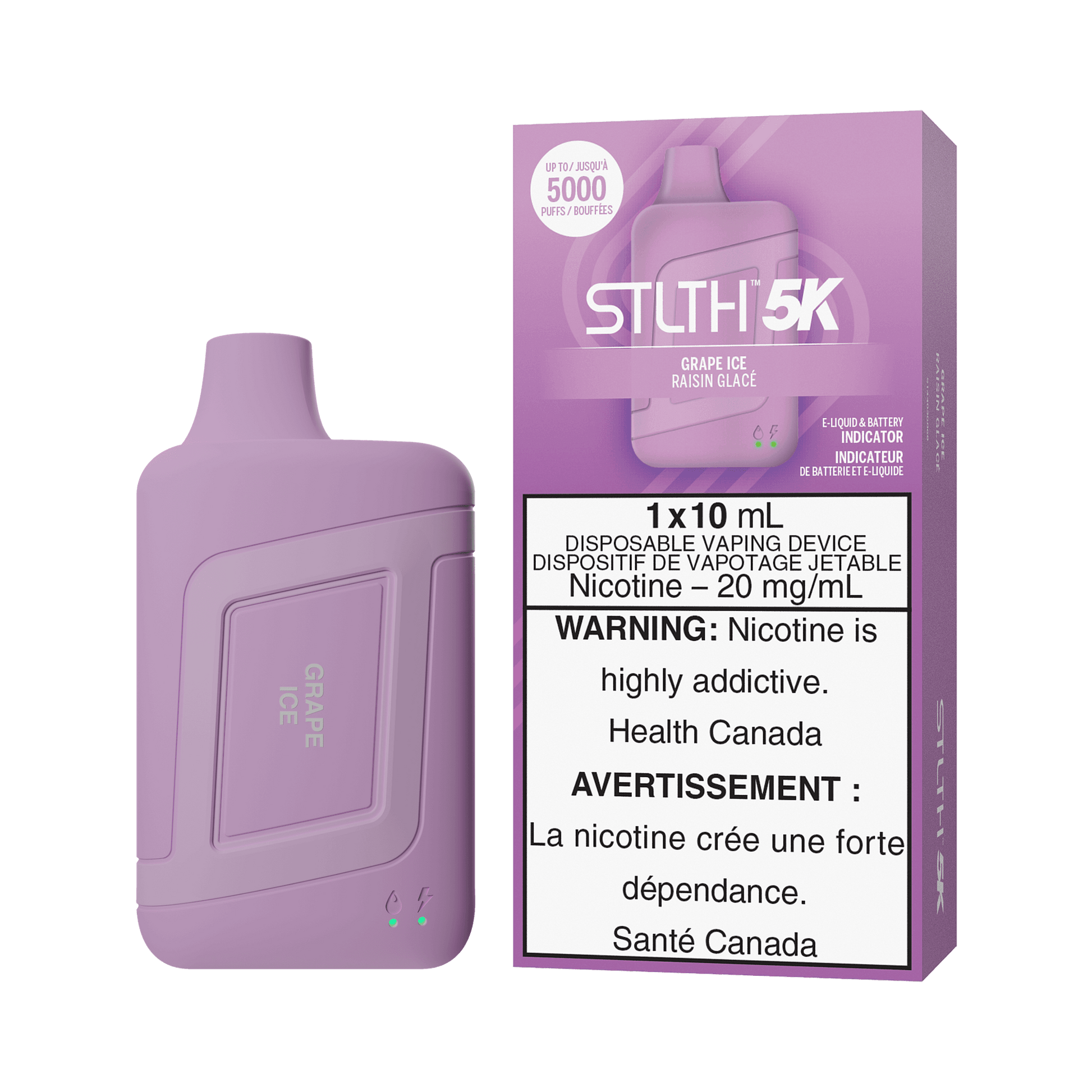 Stlth 5K - Grape Ice