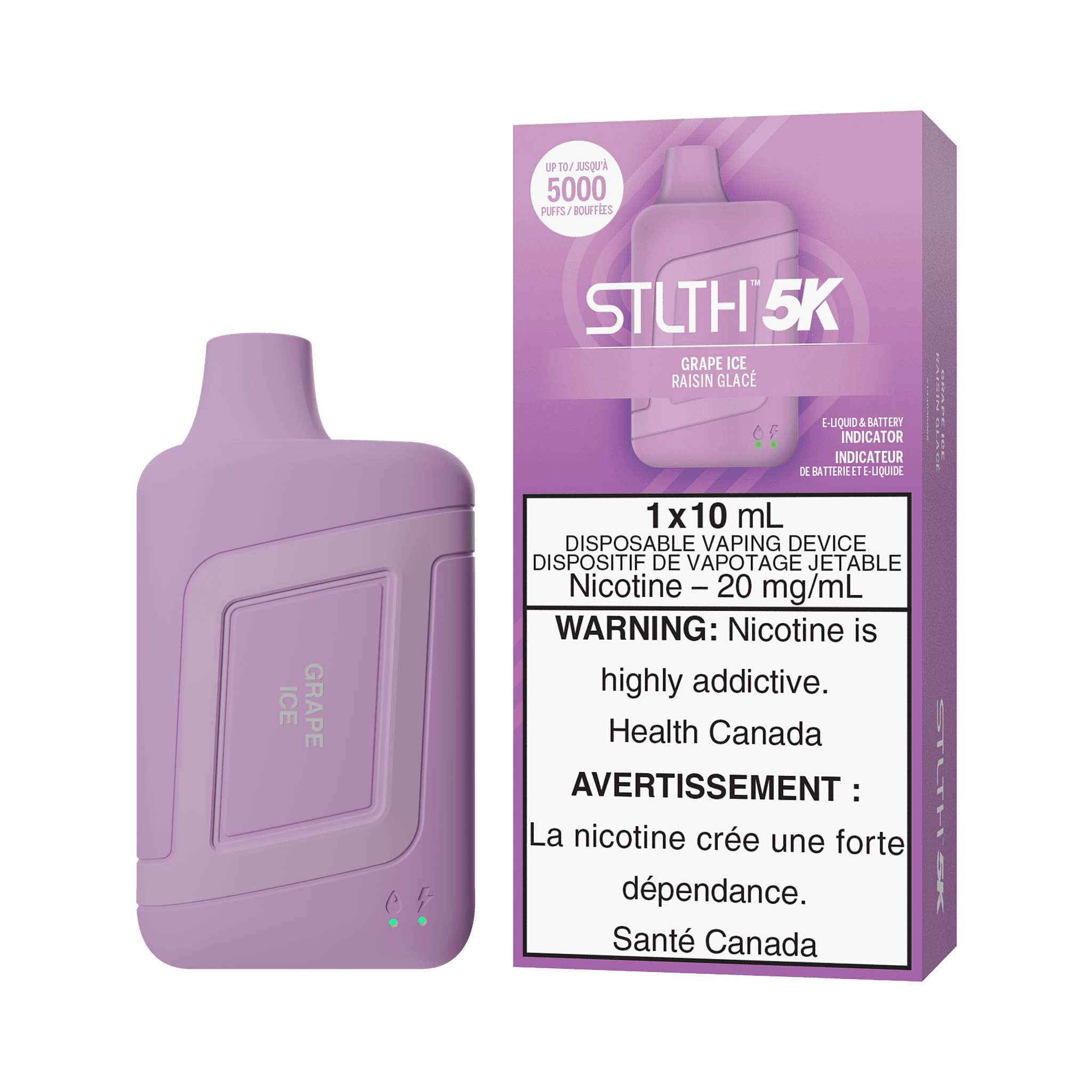 Stlth 5K - Grape Ice