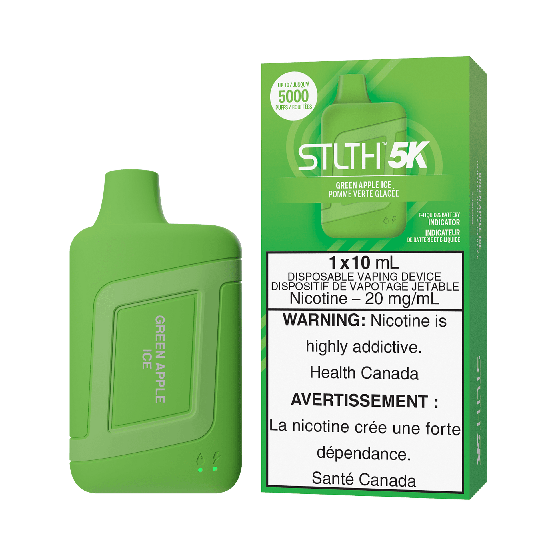 Stlth 5K - Green Apple Ice