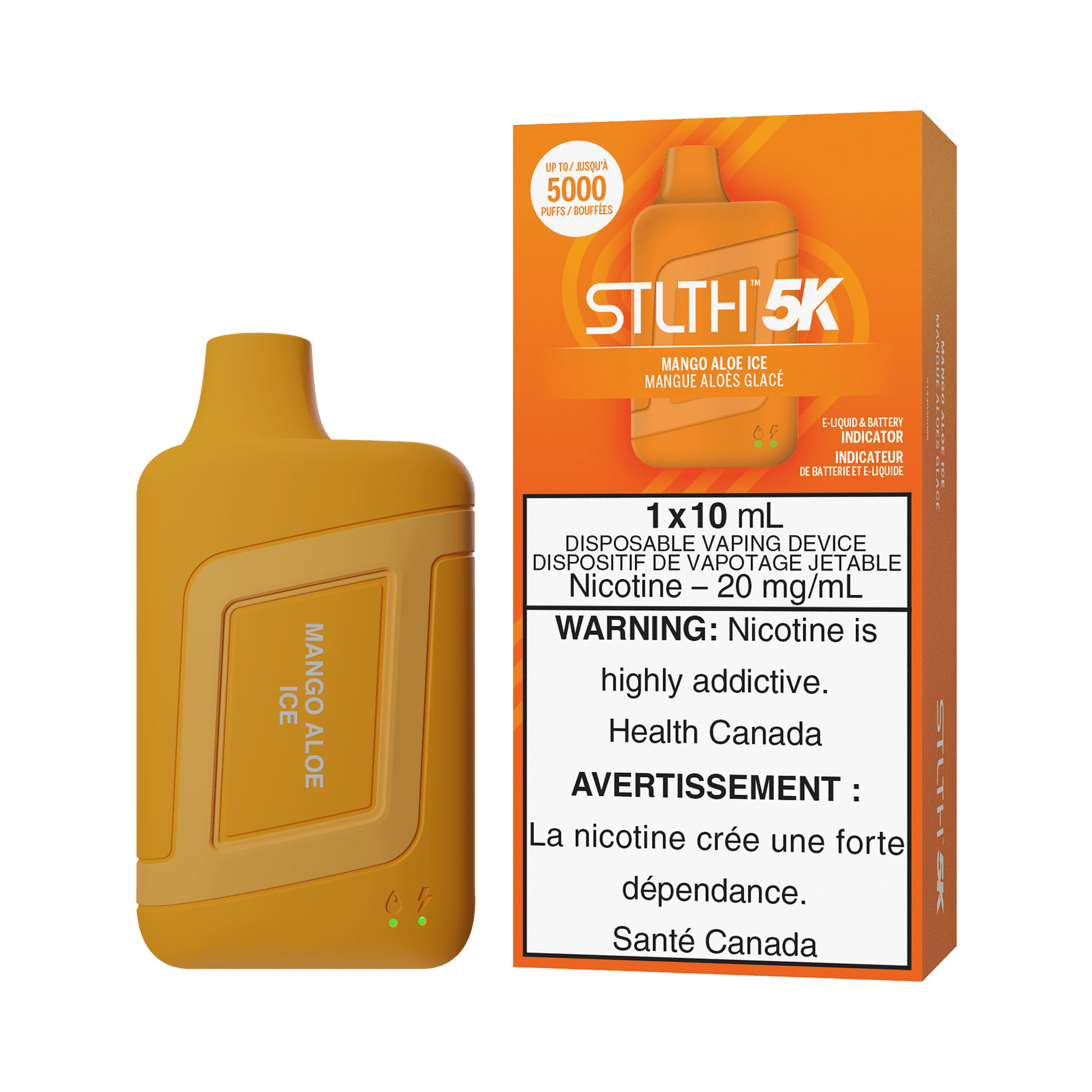 Stlth 5K - Mango Aloe Ice