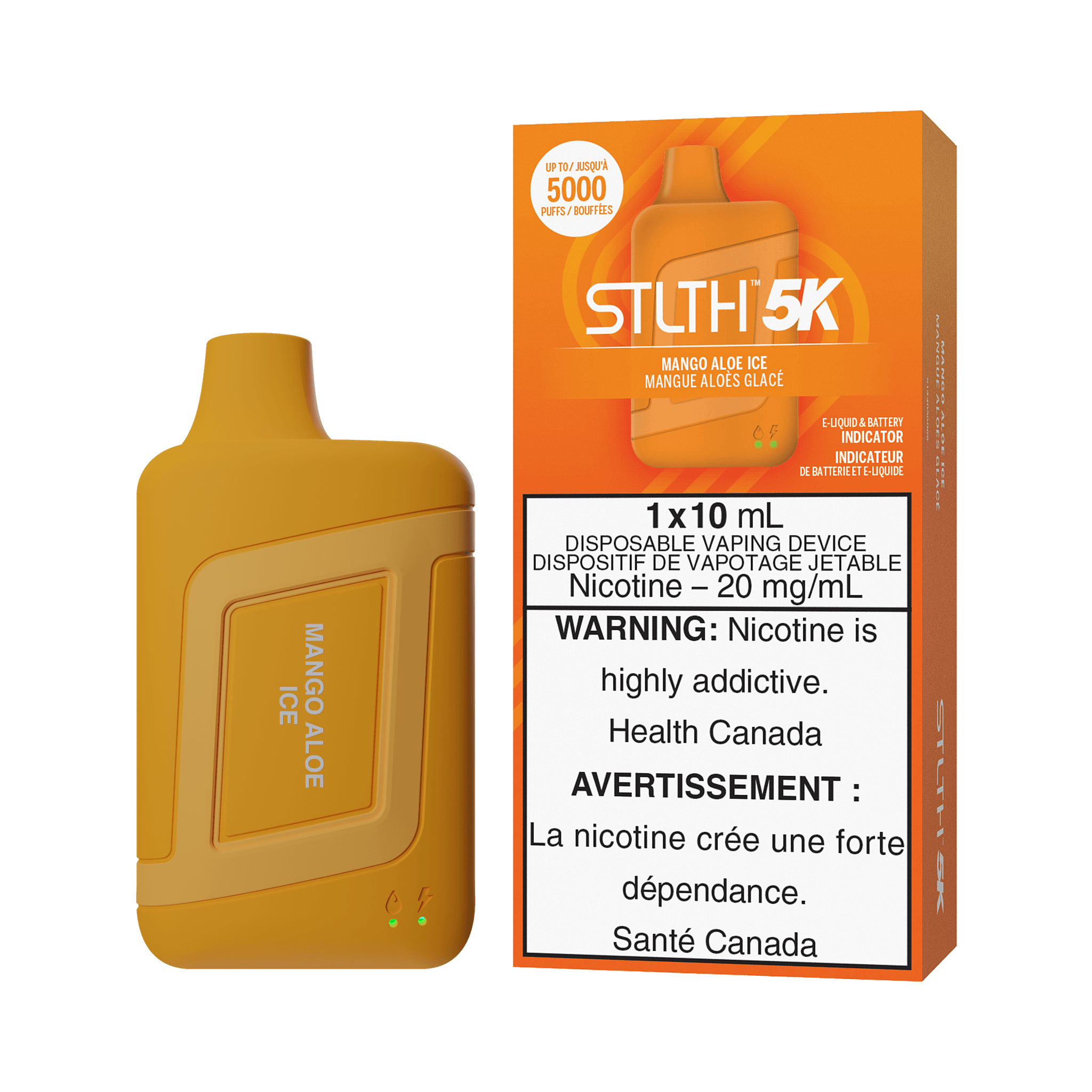 Stlth 5K - Mango Aloe Ice