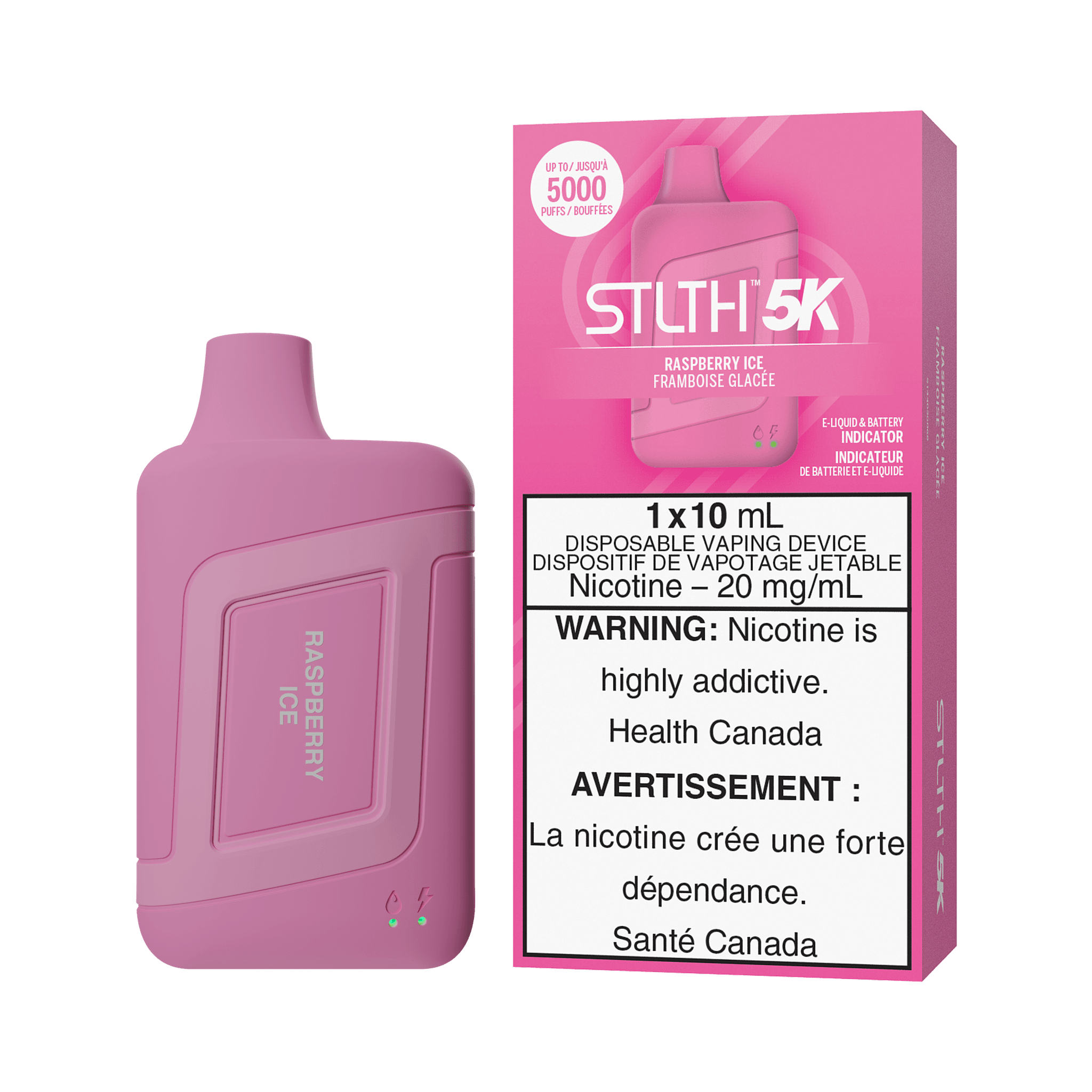 Stlth 5K - Raspberry Ice
