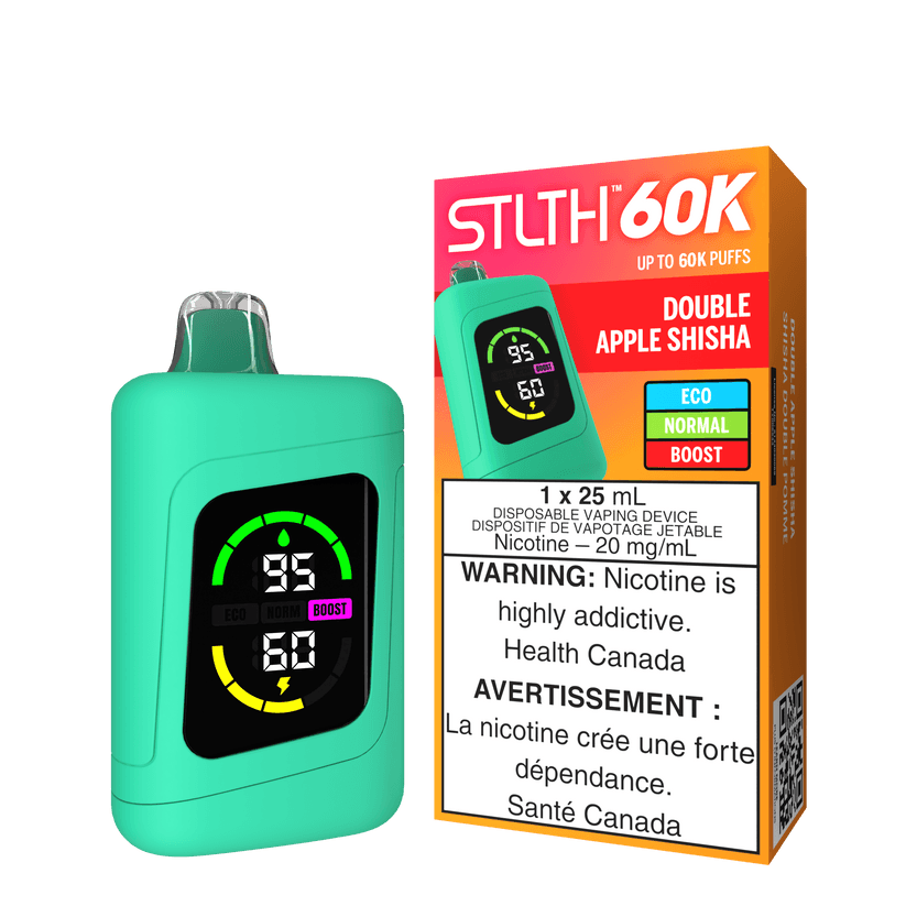 STLTH 60K - Double Apple Shisha