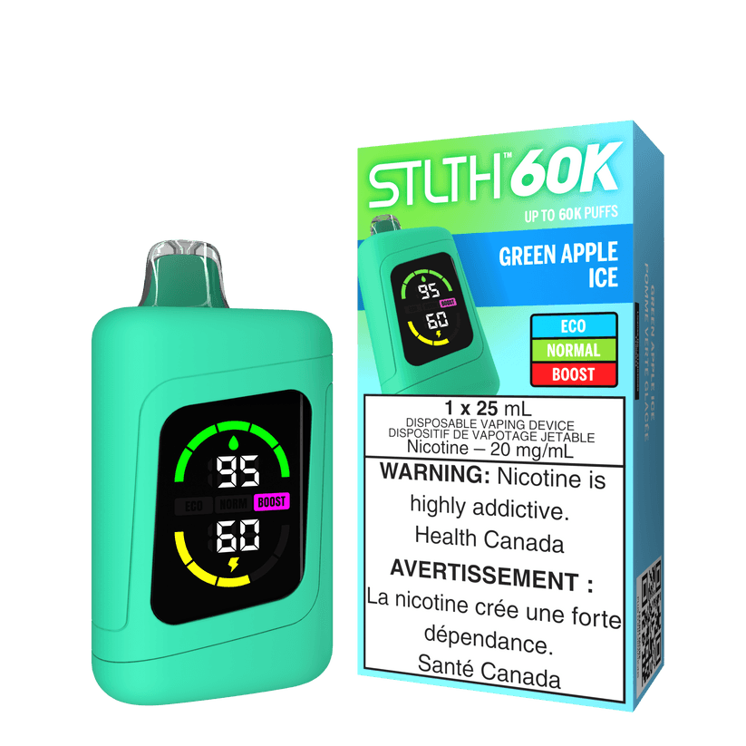 STLTH 60K - Green Apple Ice