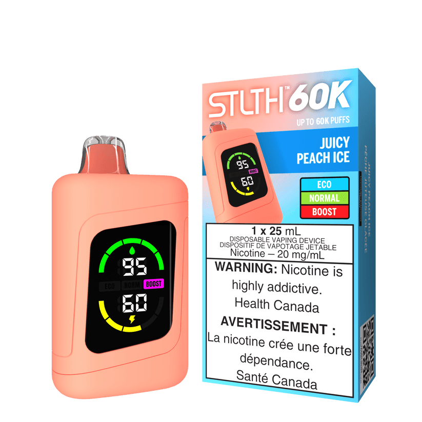 STLTH 60K - Juicy Peach Ice
