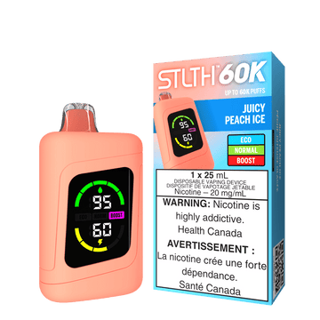STLTH 60K - Juicy Peach Ice