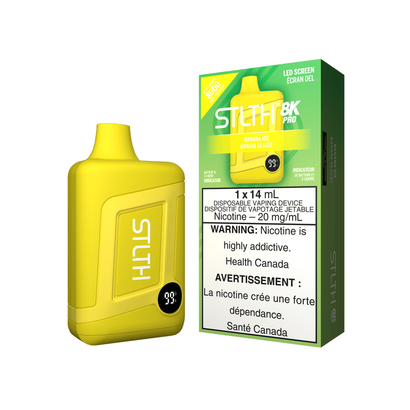 STLTH 8K PRO BANANA ICE