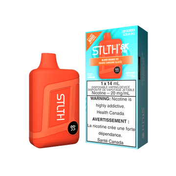 STLTH 8K PRO BLOOD ORANGE ICE