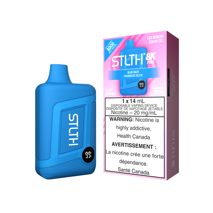 STLTH 8K PRO BLUE RAZZ