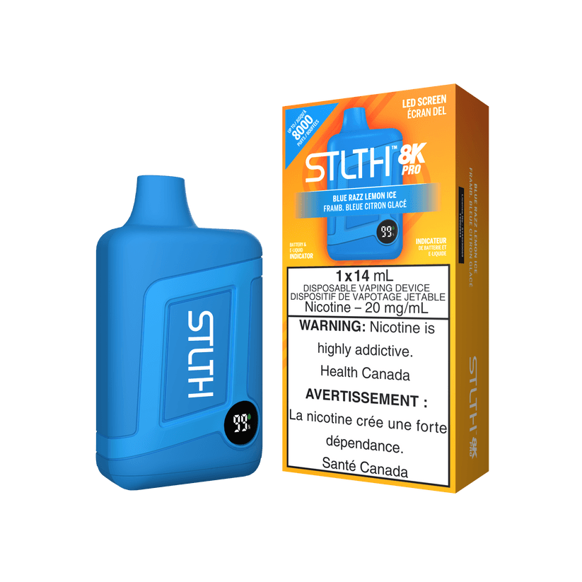 STLTH 8K PRO BLUE RAZZ LEMON ICE