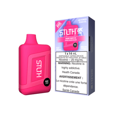 STLTH 8K PRO CHERRY GRAPE ICE