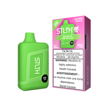 STLTH 8K PRO GREEN APPLE ICE