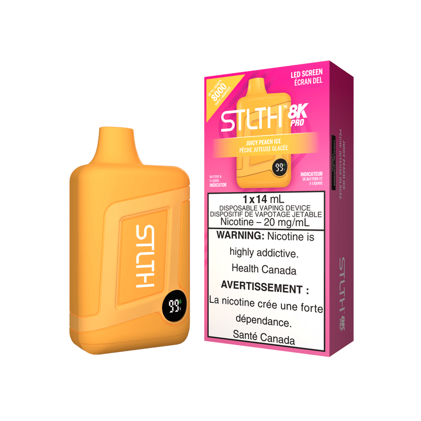 STLTH 8K PRO JUICY PEACH ICE