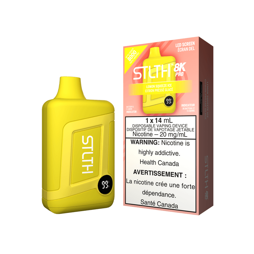 STLTH 8K PRO LEMON SQUEEZE ICE