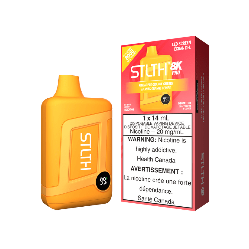 STLTH 8K PRO PINEAPPLE ORANGE CHERRY