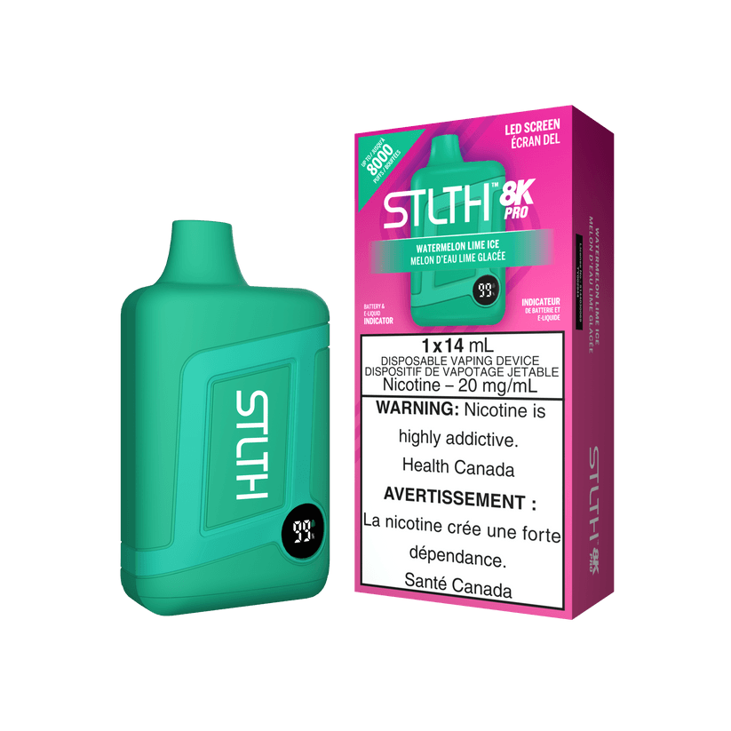 STLTH 8K PRO WATERMELON LIME ICE