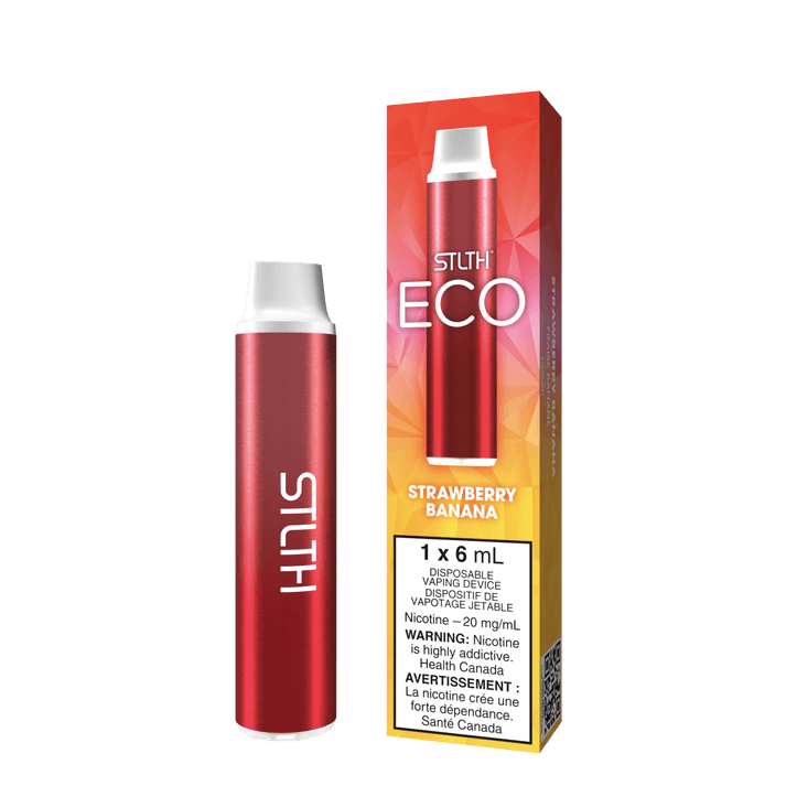STLTH ECO 3K STRAWBERRY BANANA