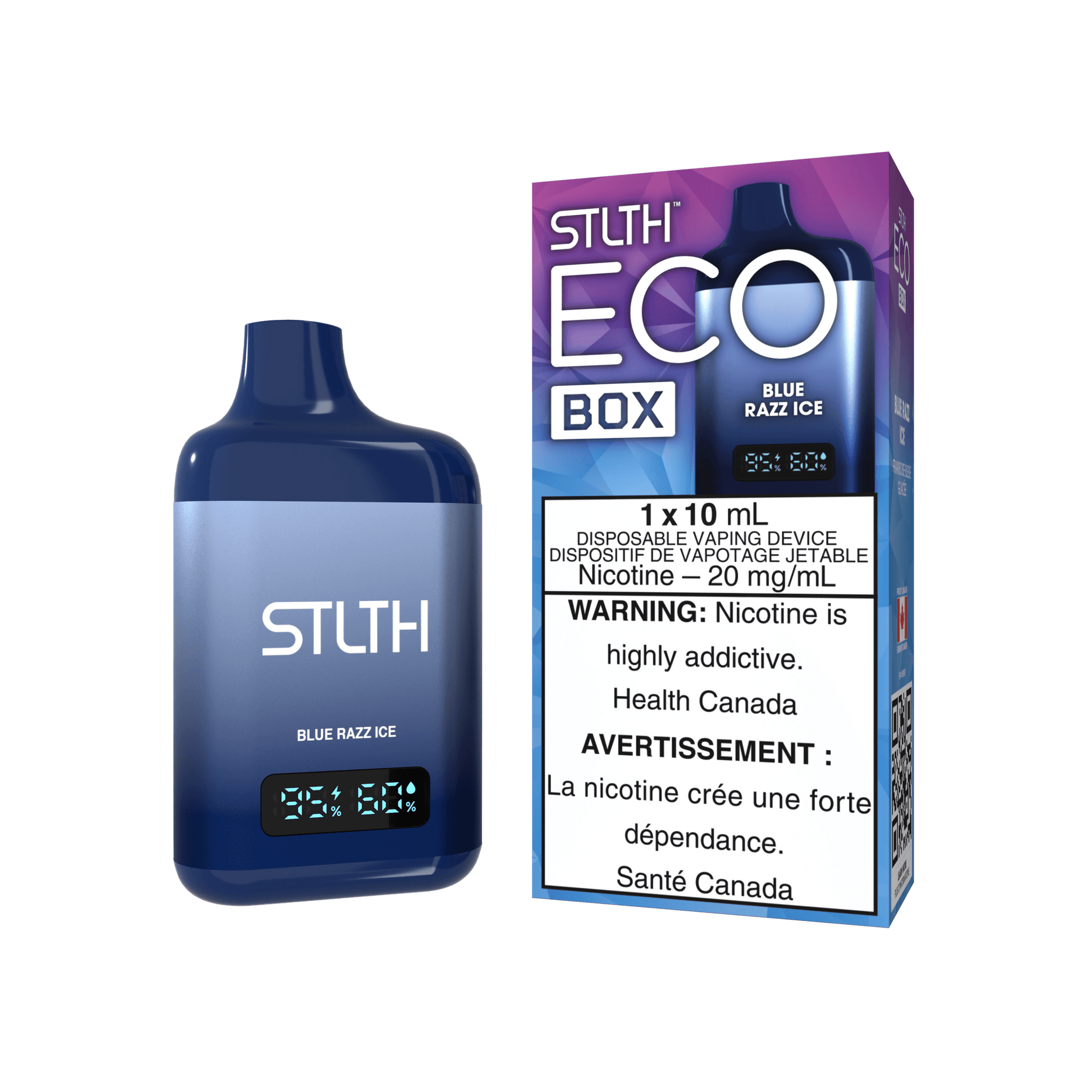 STLTH ECO BOX Blue Razz Ice