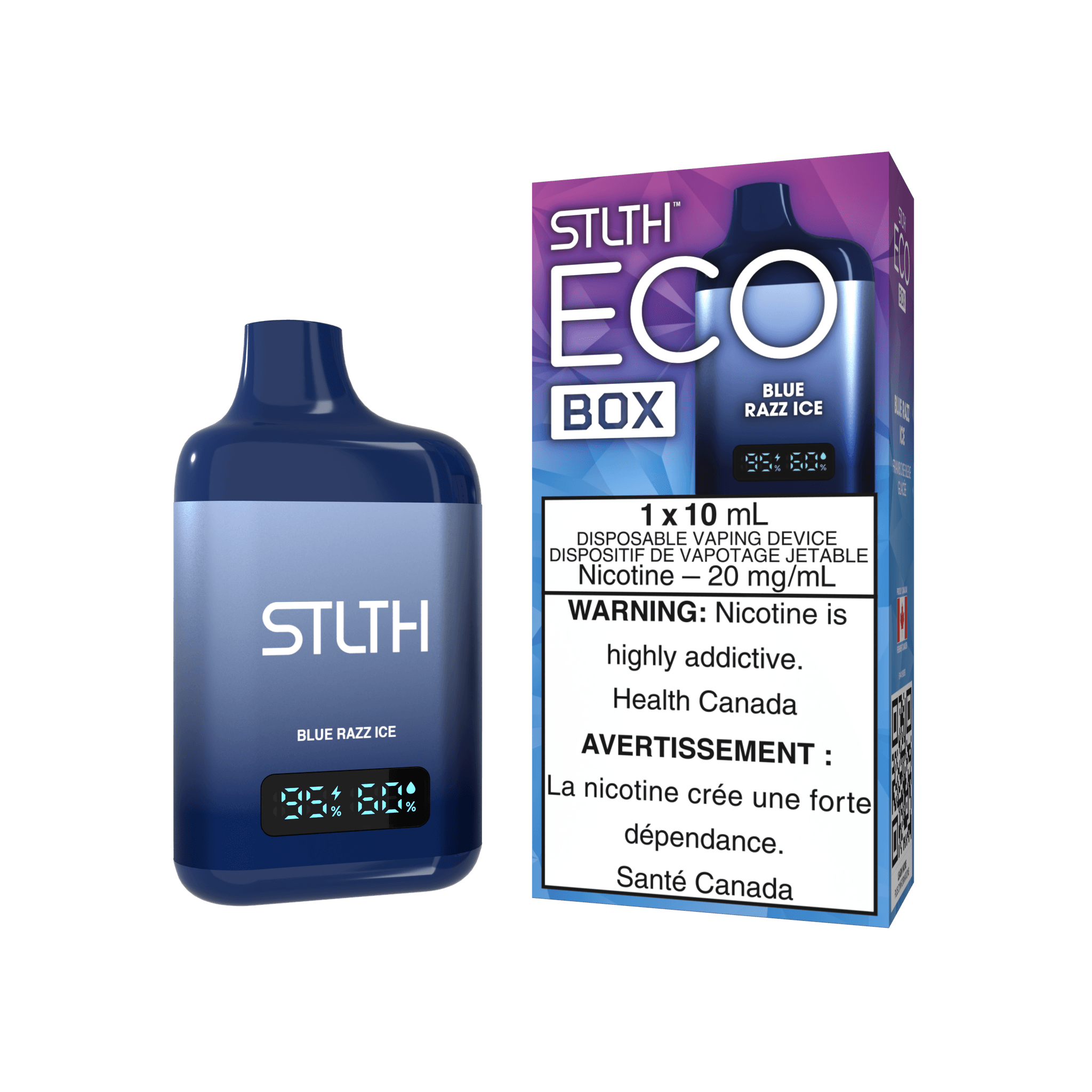 STLTH ECO BOX Blue Razz Ice