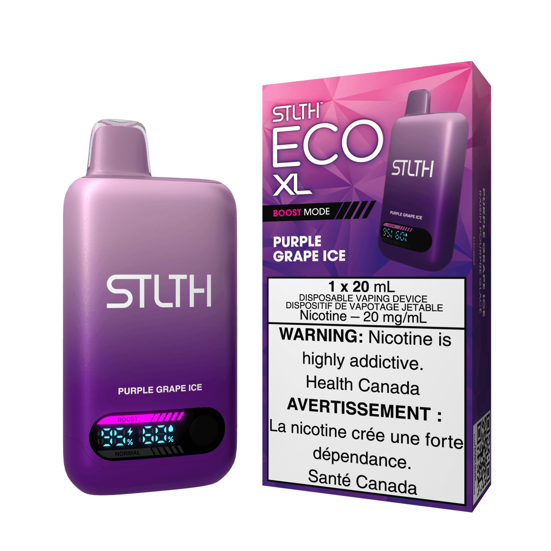 STLTH ECO XL- Purple Grape Ice