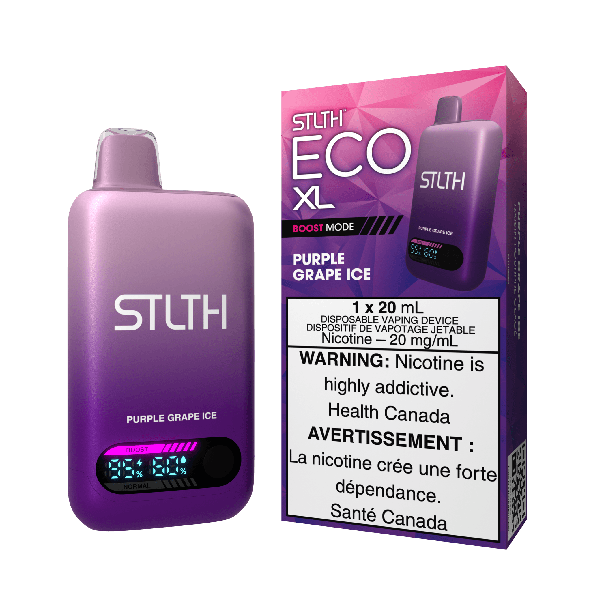 STLTH ECO XL- Purple Grape Ice