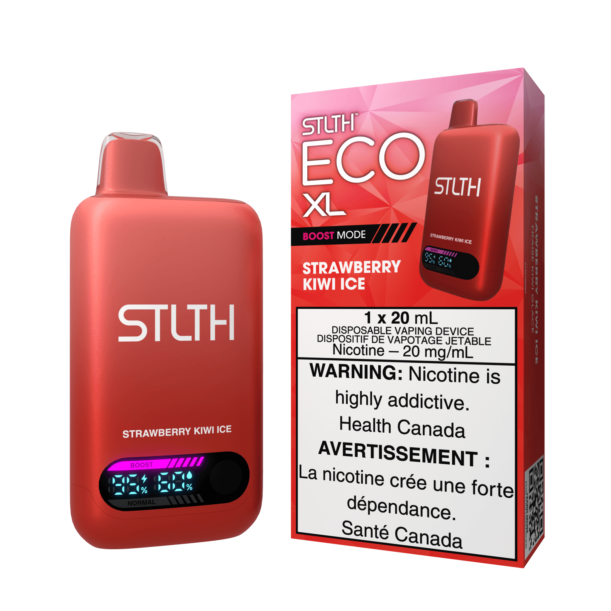STLTH ECO XL-Strawberry Kiwi Ice