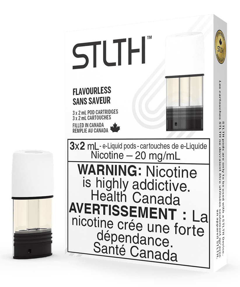 Stlth-Flavourless Pods