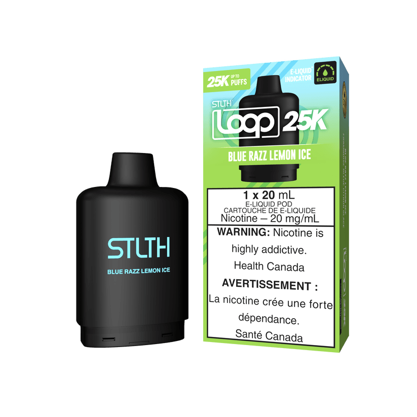 STLTH LOOP 25K Blue Razz Lemon Ice
