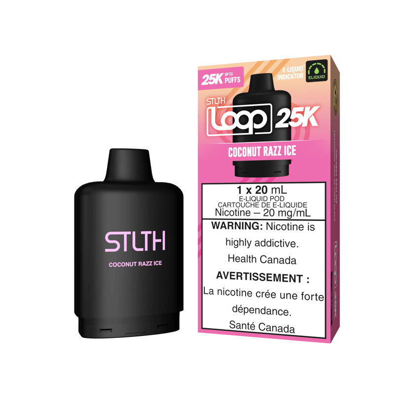 STLTH LOOP 25K Coconut razz ice