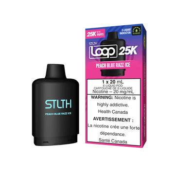 STLTH LOOP 25K Peach Blue Razz Ice