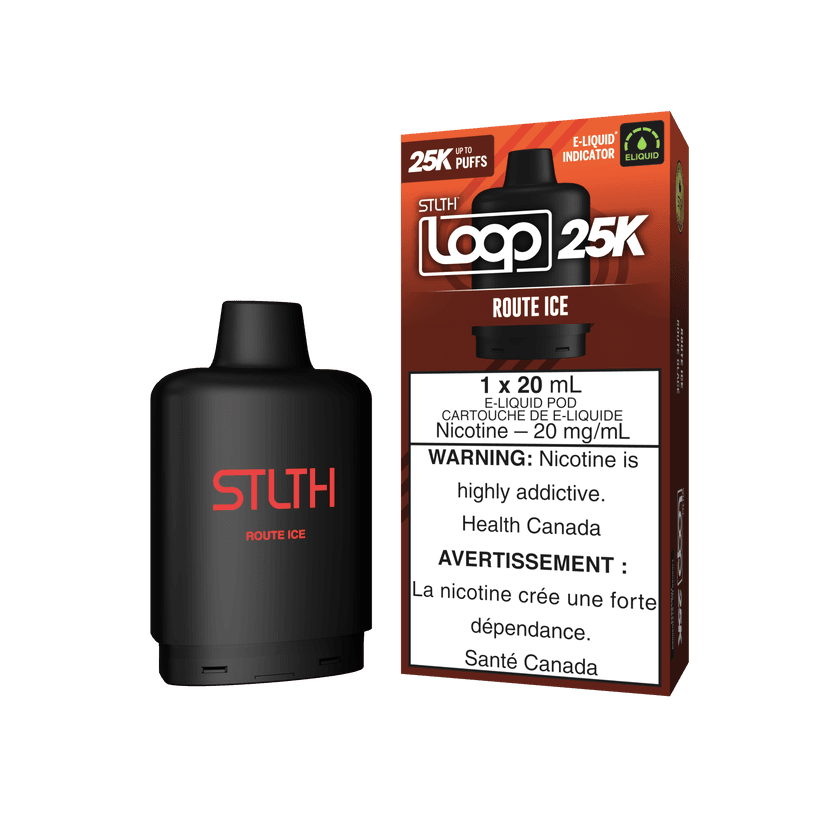 STLTH LOOP 25K Route Ice