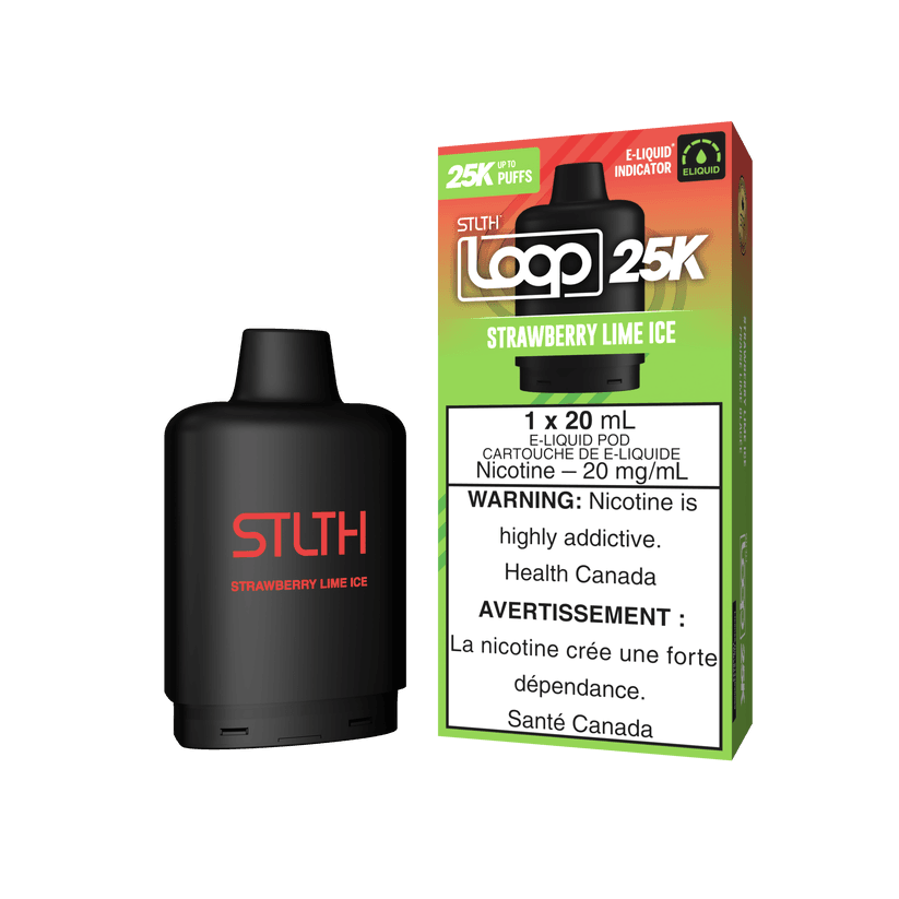 STLTH LOOP 25K StrawberryLime Ice