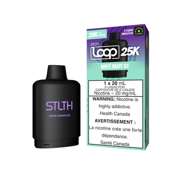 STLTH LOOP 25K White Grape Ice