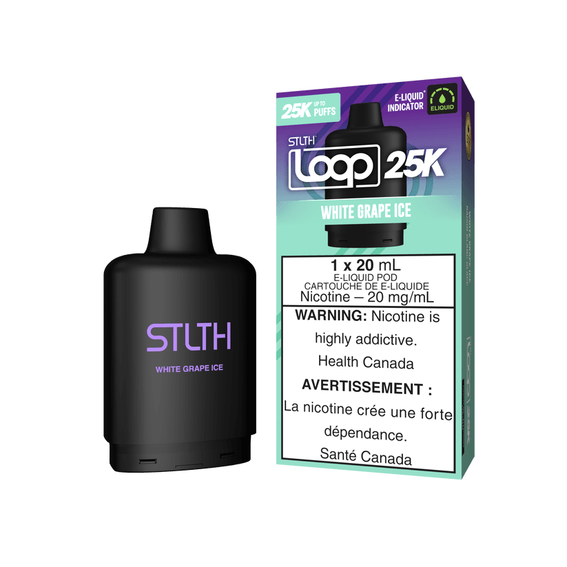 STLTH LOOP 25K White Grape Ice