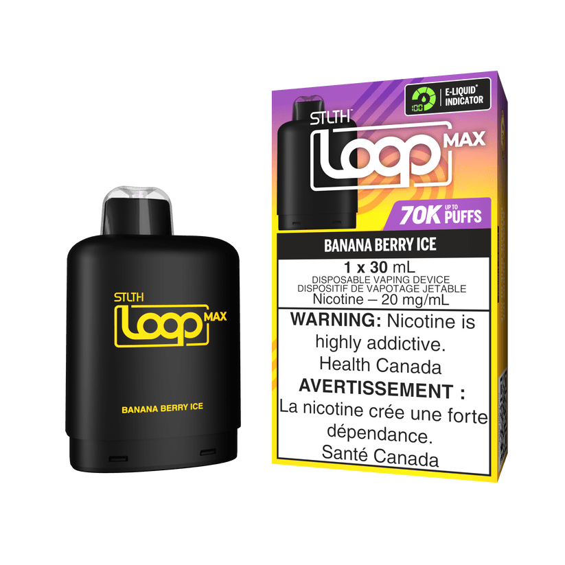 STLTH LOOP MAX 70K Banana Berry Ice