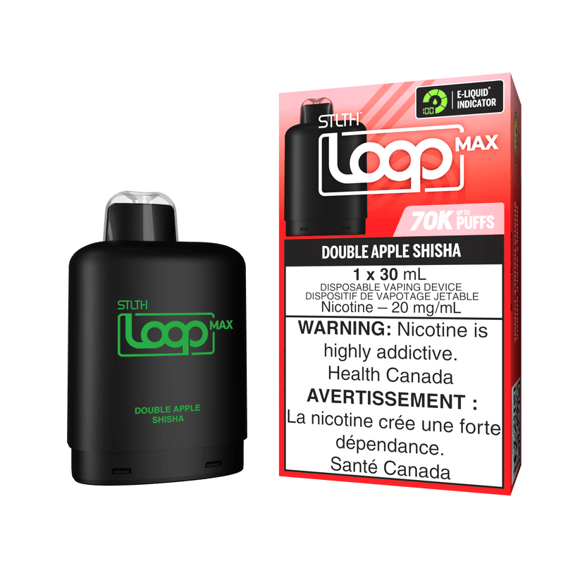STLTH LOOP MAX 70K Double Apple Shisha