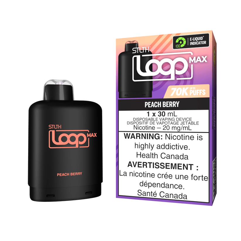 STLTH LOOP MAX 70K Peach Berry