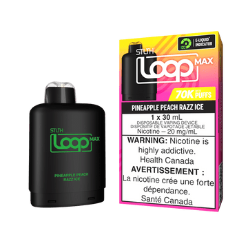 STLTH LOOP MAX 70K Pineapple Peach Razz Ice