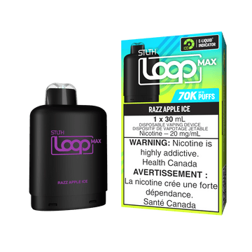 STLTH LOOP MAX 70K Razz Apple Ice