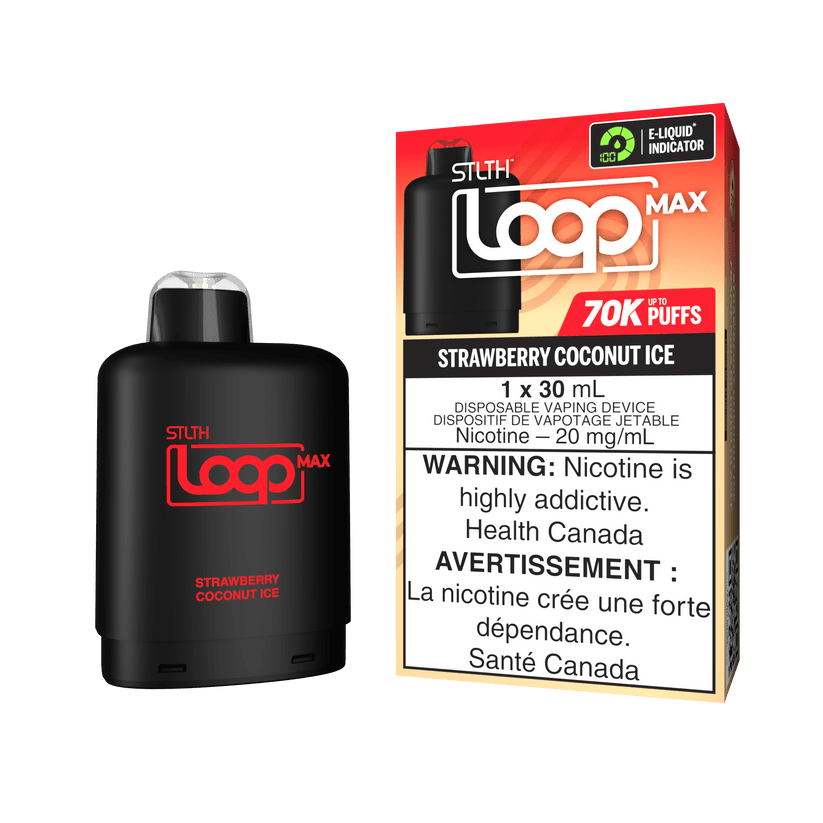 STLTH LOOP MAX 70K StrawberryCoconut Ice