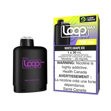 STLTH LOOP MAX 70K White Grape Ice