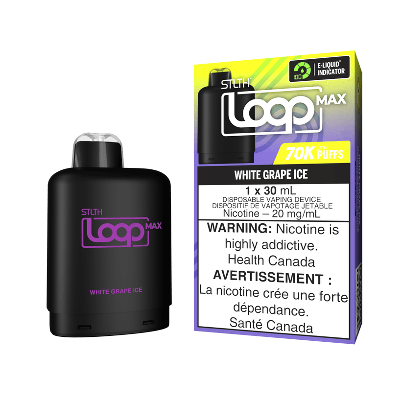 STLTH LOOP MAX 70K White Grape Ice